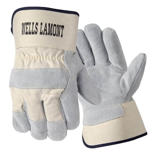 Wells Lamont Split Leather Cowhide Work & Driver Gloves Size XL 1 Pair