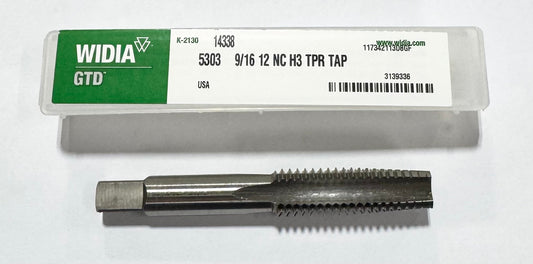 Widia 7/16"-20 NF HSS Straight Flute Plug Tap 4 Flute H3 USA Made