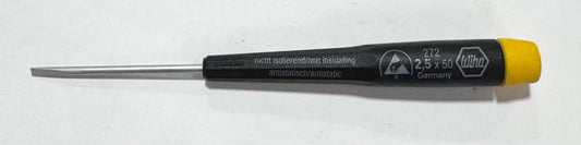 Wiha 2.5mm x 50mm Precision ESD Slotted Screwdriver