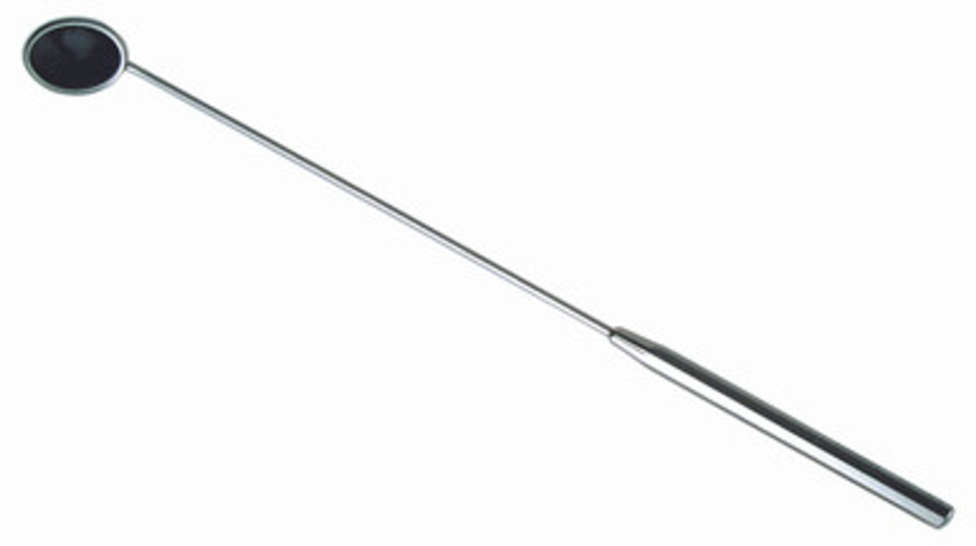 Wiha Inspection Mirror Stainless Steel, #8 IM, 30mm Face, 215mm OAL, Stainless, Detachable & Boilable
