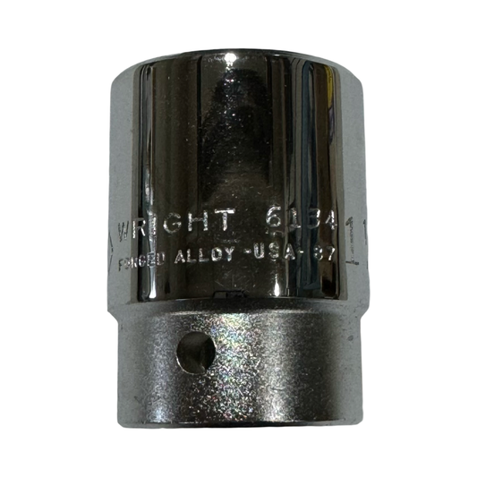 Wright Tool 3/4" Drive 1-1/16" Socket 12 Point USA Made 6134