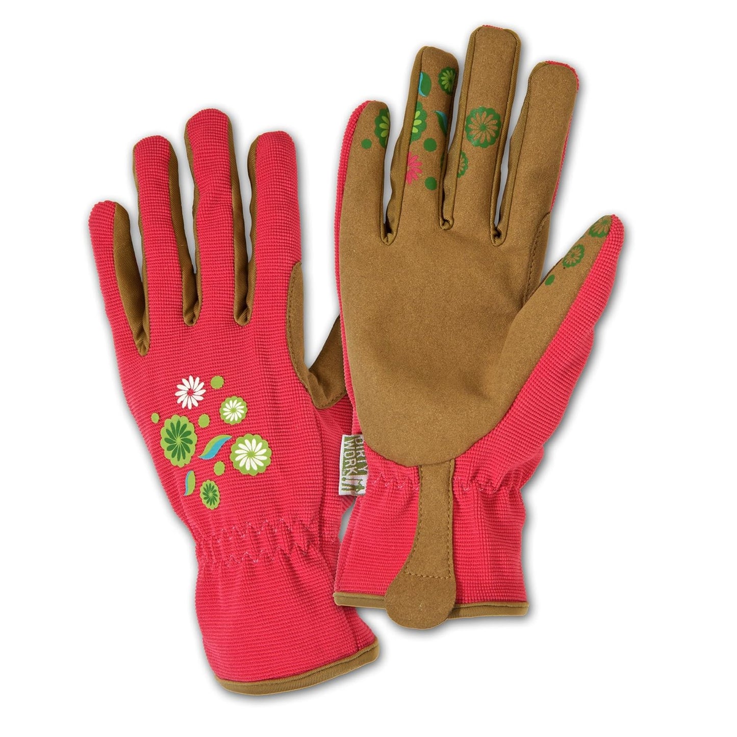 DIRTY WORK Synthetic Leather Palm Gloves, Women's Small 1 Pair