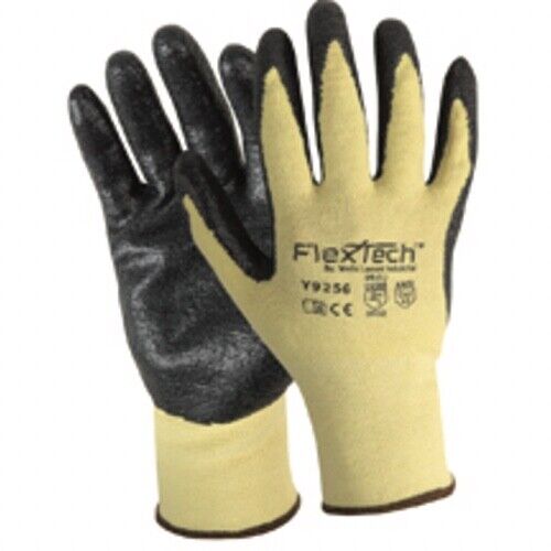 Wells Lamont FLEXTECH Foam Nitrile Palm Gloves Cut Resistant ANSI A2 Size XS