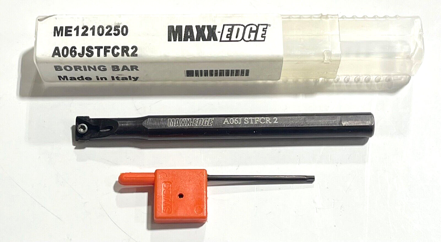 Maxx-Edge Indexable Boring Bar Coolant Thru 3/8" Shank .4130 Min Bore A06JSTFCR2