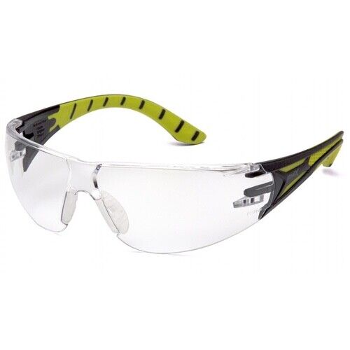 Pyramex Endeavor Plus Safety Glasses TPE Frame Clear Lens