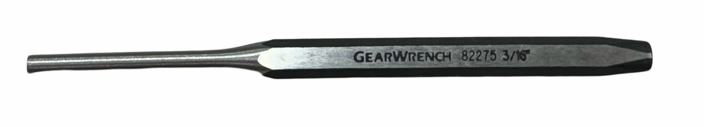 GearWrench 3/16" x 5-1/2" x 5/16" Pin Punch 82275