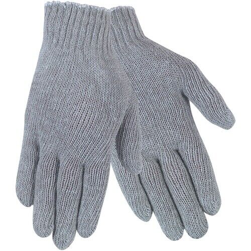 Memphis General Purpose Large Work Gloves Knit Wrist Cuff Cotton Polyester 1DZ