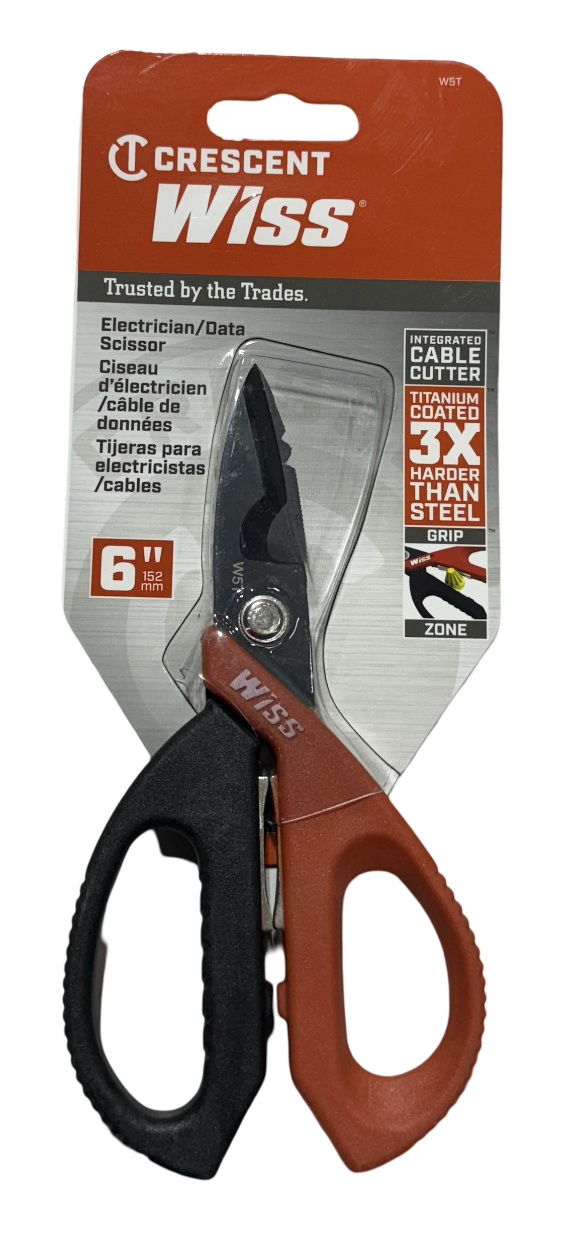 Wiss 6" Electrician/Data Scissor W5T