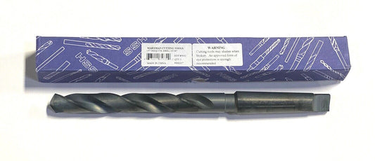 13/16" Taper Shank Drill HSS 118° Point Black Oxide Metalworking Drill 85632