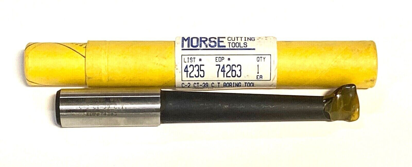 Morse Cabide Tipped Boring Tool C-2 3/4" Shank 11/16" Min Bore USA Made 74263