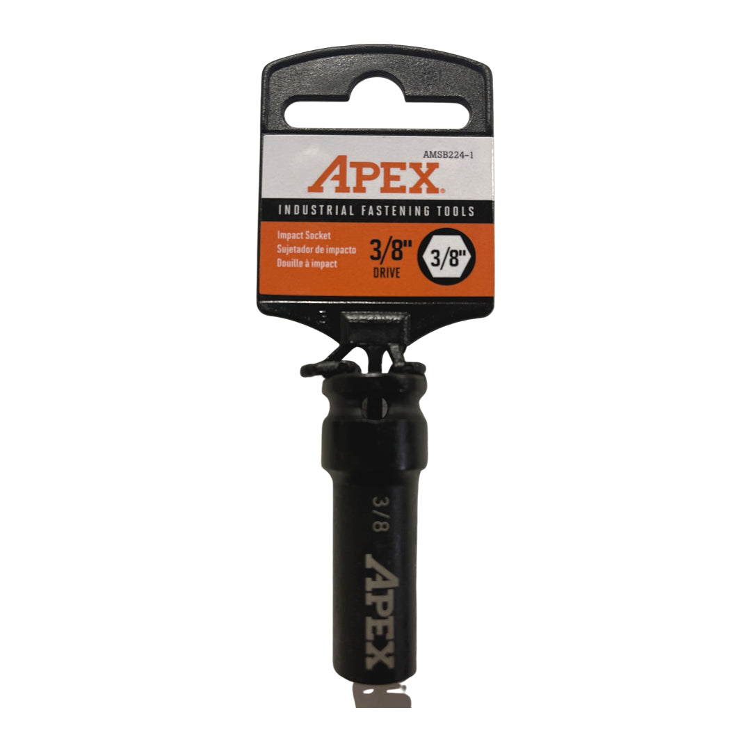 Apex 3/8" Square Drive 3/8" Impact Socket 6 Point AMSB224