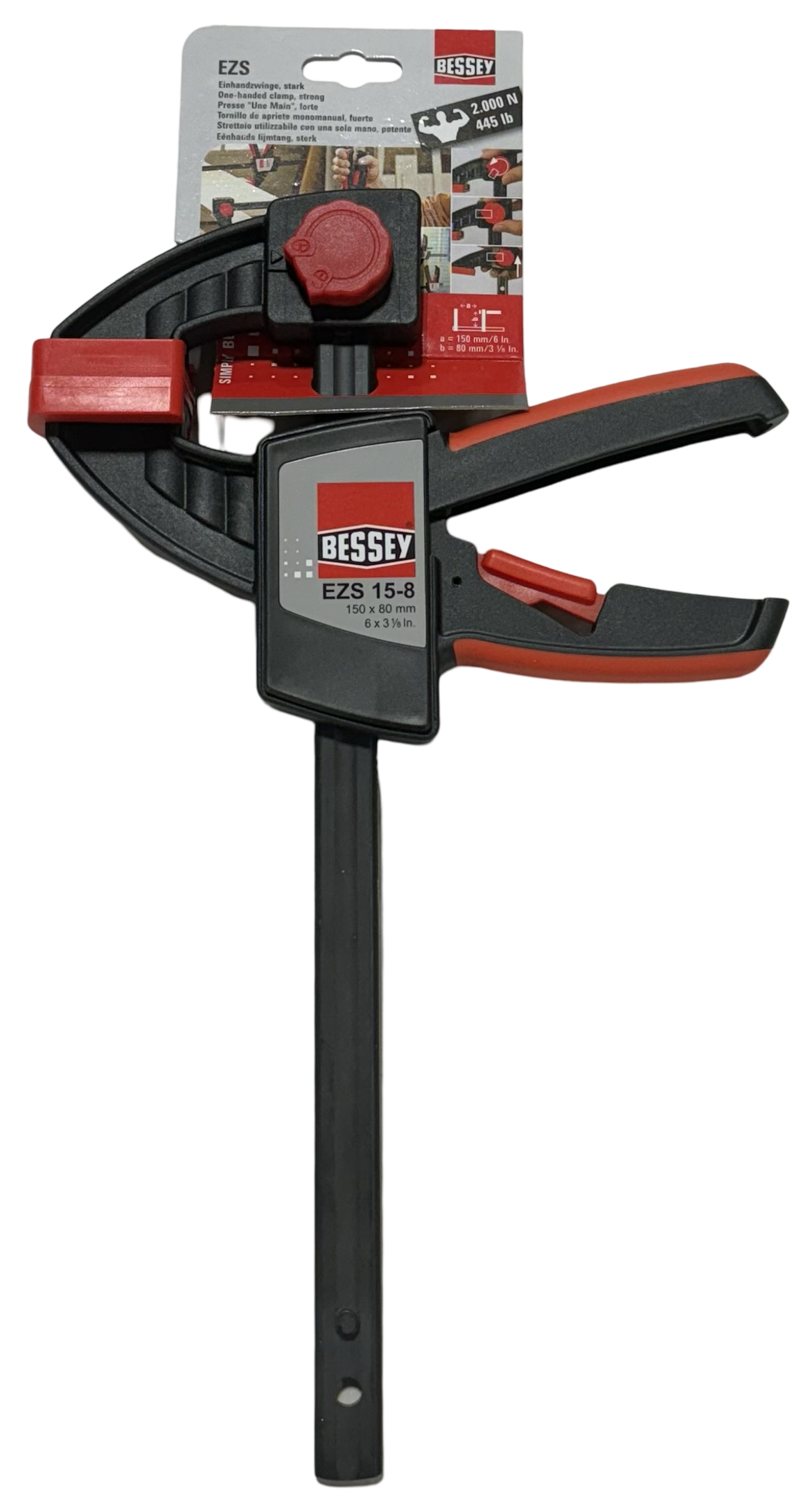 Bessey EZS Series 6" Trigger Style Clamp EZS15-8