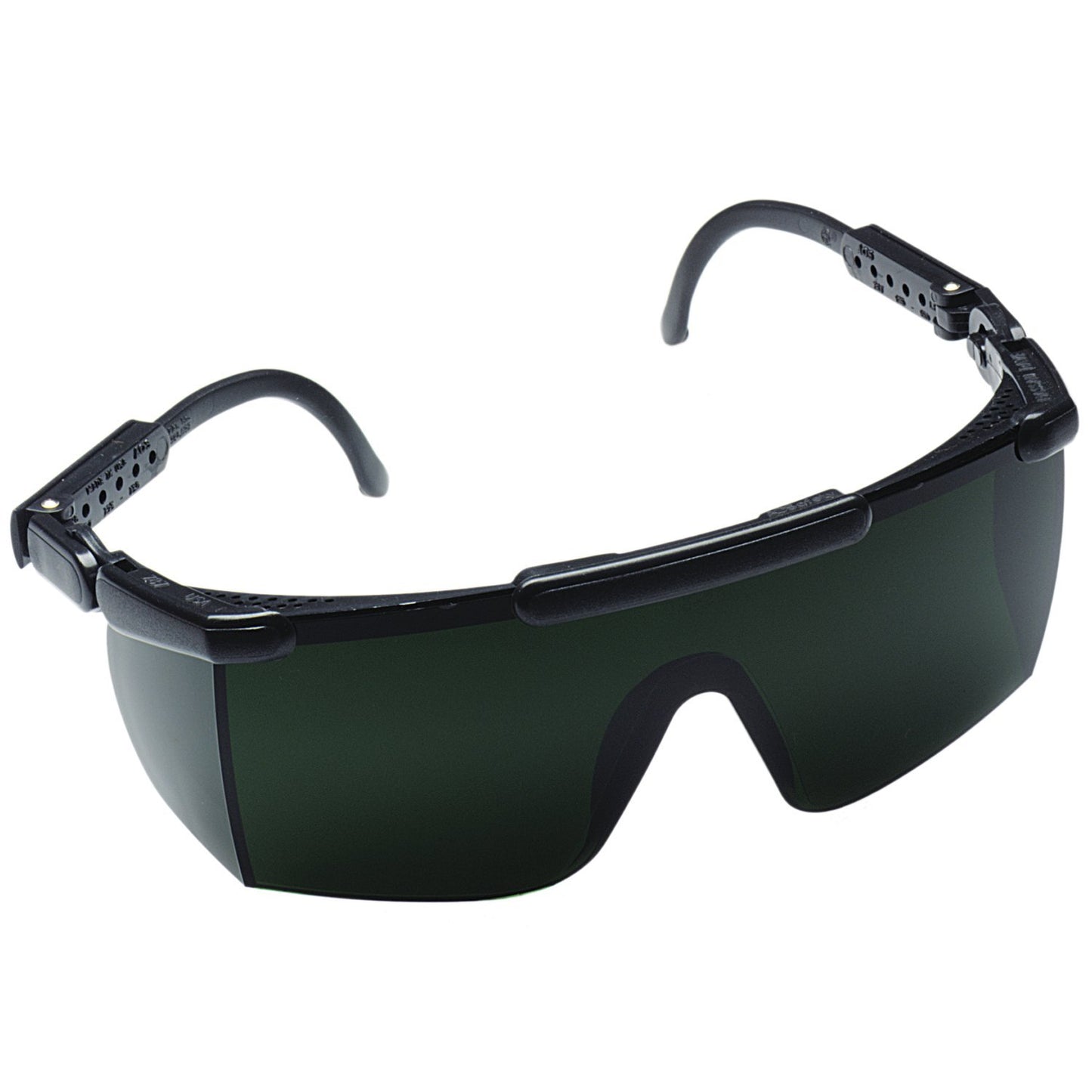 3M Nassau Rave Protection Eyewear 5.0 IR DX Lens Black frame