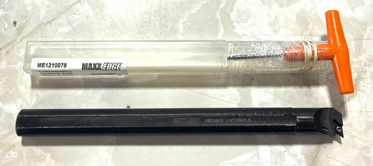 Maxx-Edge A16TSDUCL3 Indexable Boring Bar Left Hand Coolant Thru 1" x 12"