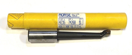 Morse Boring Bar Tool C2 Carbide Tipped Bar 1" Shank Lathe Tool 11/16" Min USA