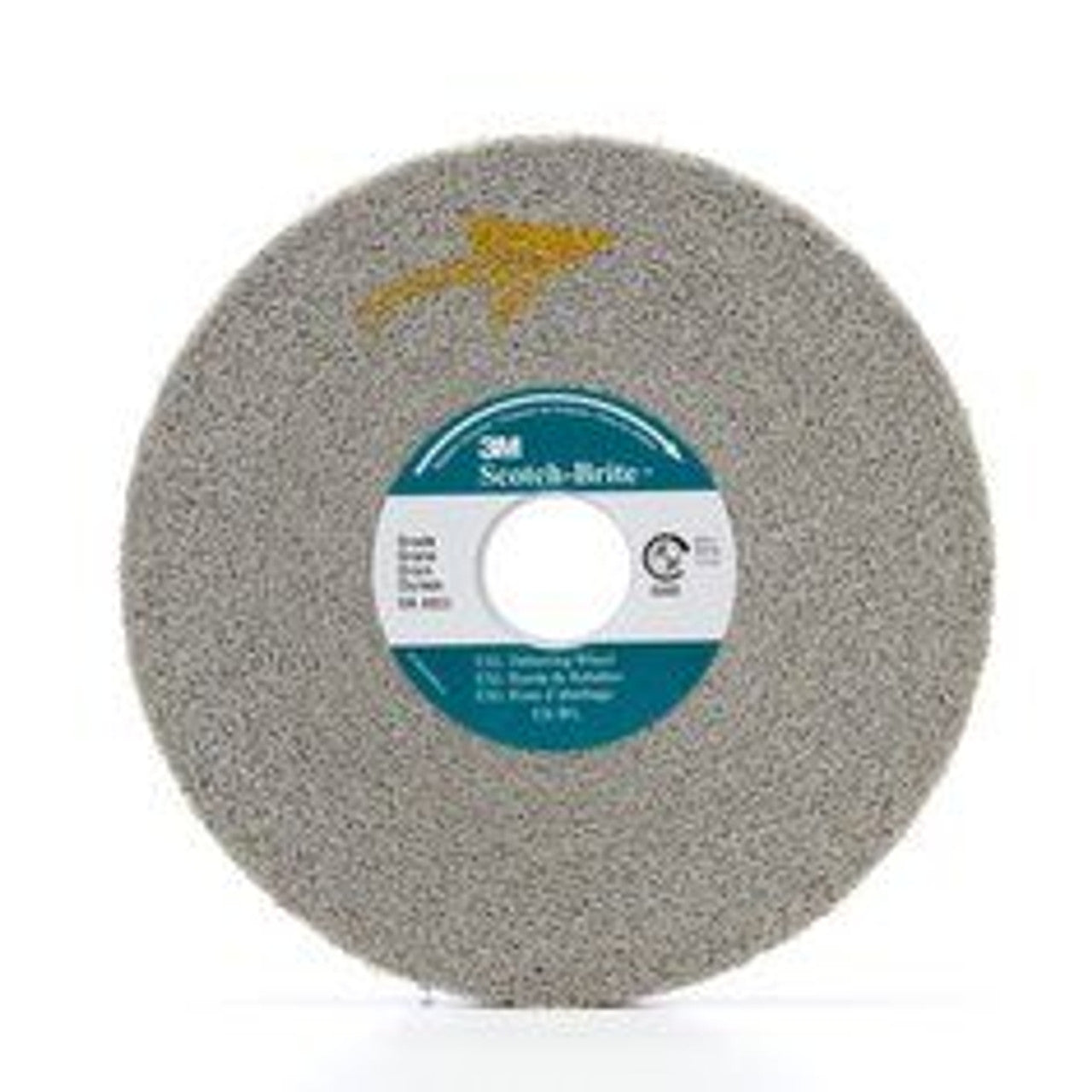 3M Scotch-Brite 16" x 1" x 10" EXL Deburring Wheel 9S FIN Silicon Carbide