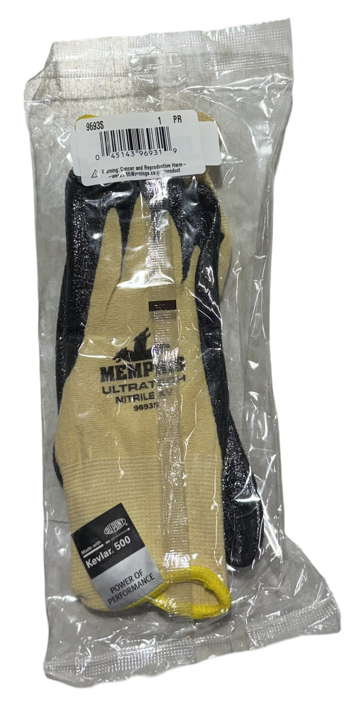 Memphis Ultratech Nitrile Coated Safety Glove Shell Textured Foam Size Small