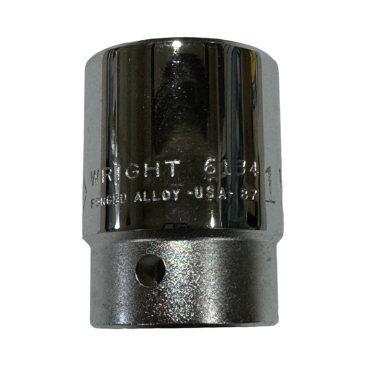 Wright Tool 3/4" Drive 1-1/16" Socket 12 Point USA Made 6134