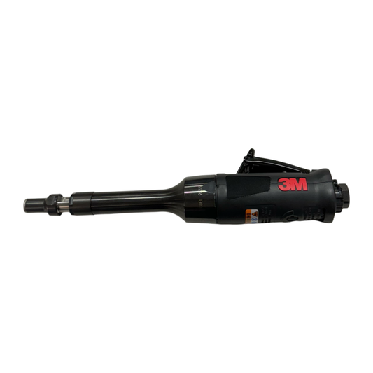 3M Pneumatic Die Grinder, Extended Length 1/4" Collet 0.5 Motor HP