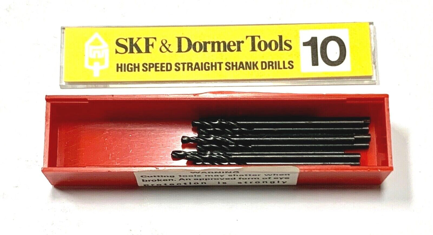 Dormer No.48 Drill Bit HSS Screw Machine Drills 10 Pack