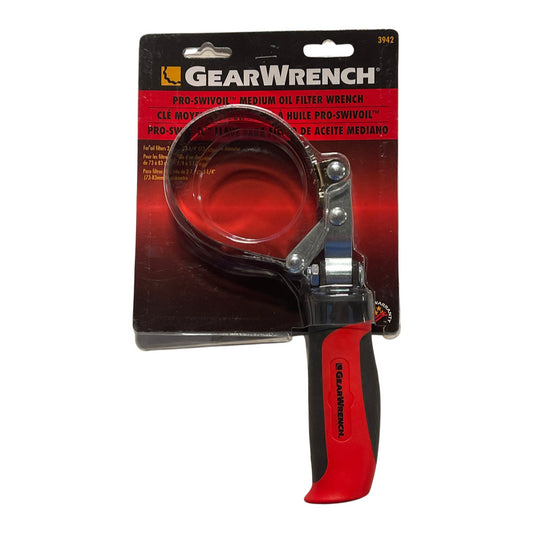 GearWrench 2-7/8" to 3-1/4" PRO-SWIVOIL Medium Oil Filter Wrench 3942